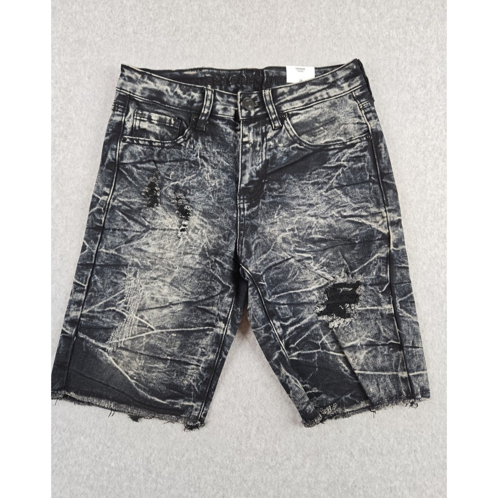 RUE 21 Shorts Men's 28 Supreme Flex Above The Knee Distressed Jean Shorts NWT